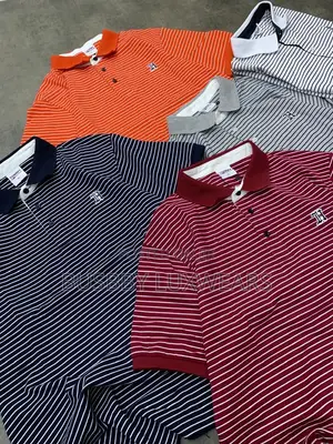 Tommy Hilfiger Stripped Collar Neck T-Shirt