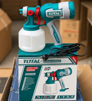 TOTAL Industrial One-Stop Tools Station 530W Electric Paint Spray Gun.