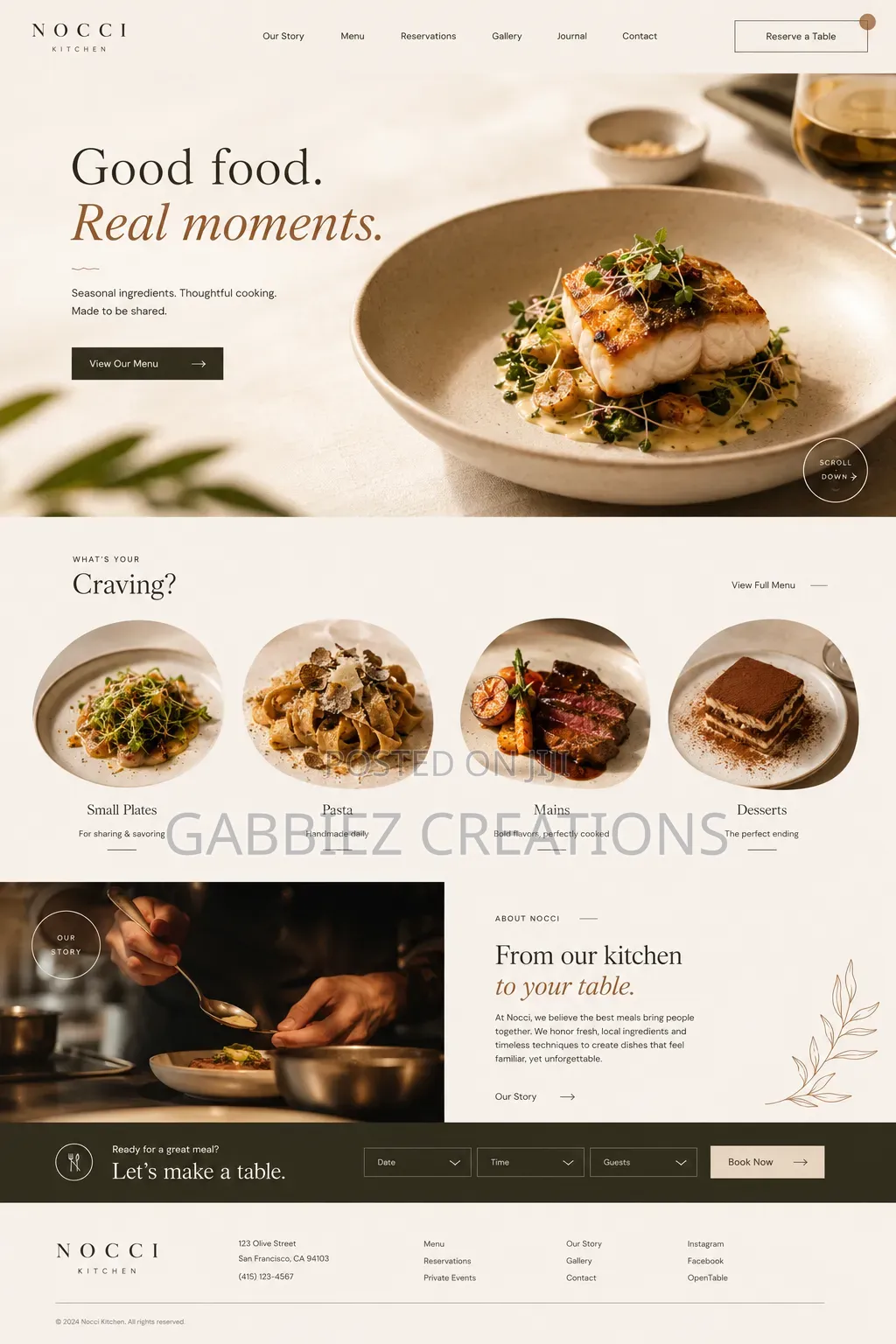 Website and UI/UX Designs