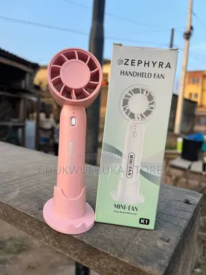 Portable Rechargeable Mini Handheld Fan – USB Cooling Fan