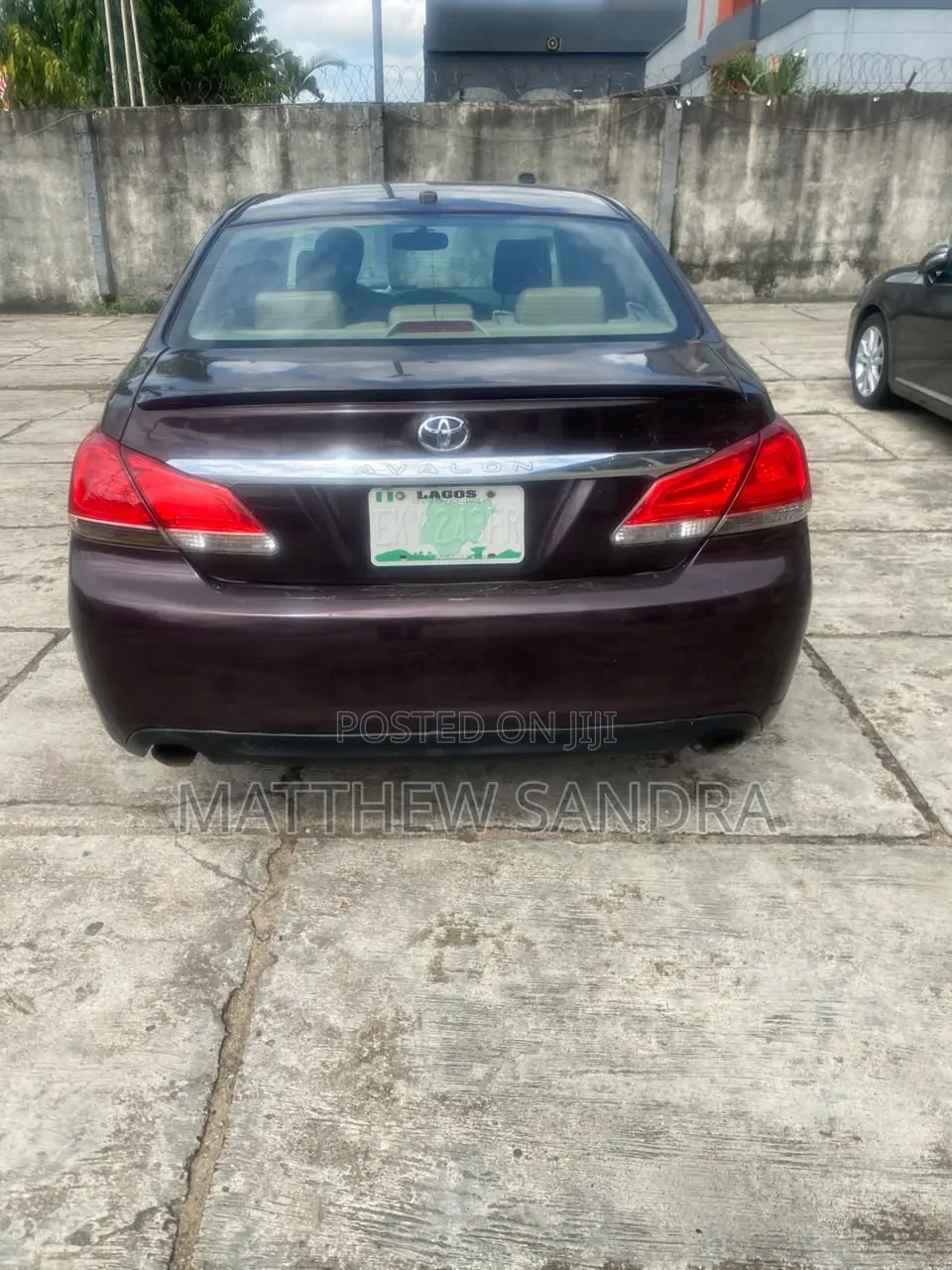 Toyota Avalon 2011 Red