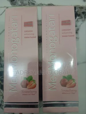 Monogatari Water Based Lubricant (200ml) Strawberry Flavour