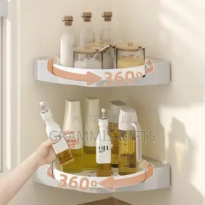 Rotating Corner Spice Rack