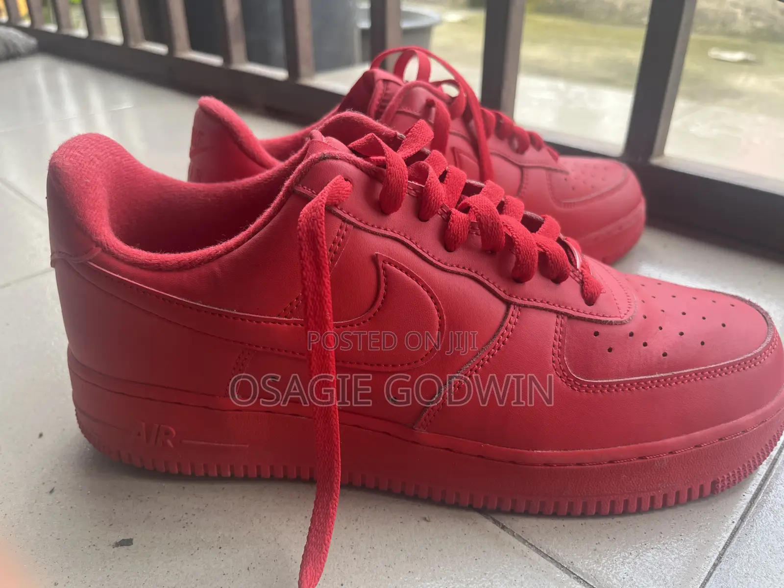 Red Nike Af1