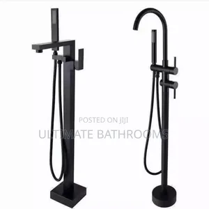 Luxury Standing Bath Tap – Elegant Freestanding Bathtub Faucet
