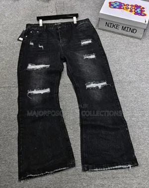 Ladies Big Baggy Jeans Trousers