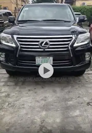 Lexus LX 570 (5 seats) AWD 2015 Black