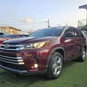 Toyota Highlander Limited 4x4 V6 (3.5L 6cyl 8A) 2017 Burgundy