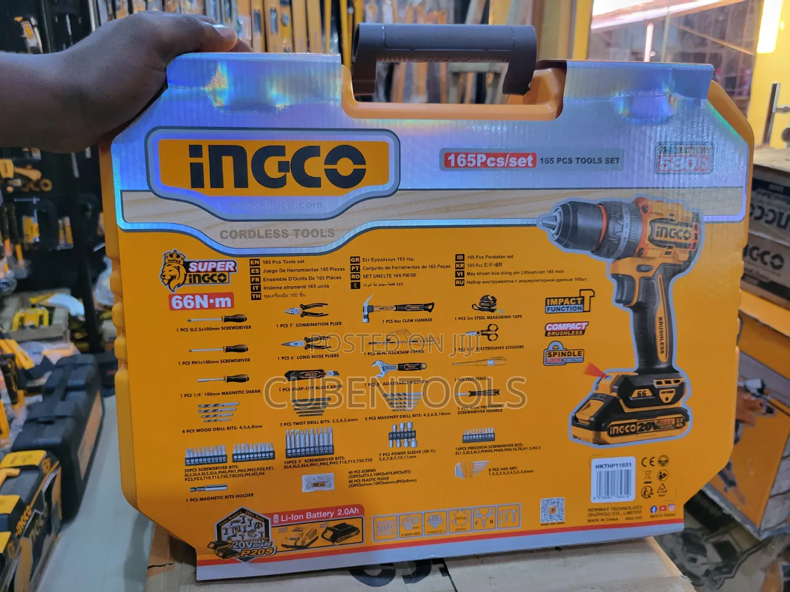 Ingco 165-Piece With 66nm Drill