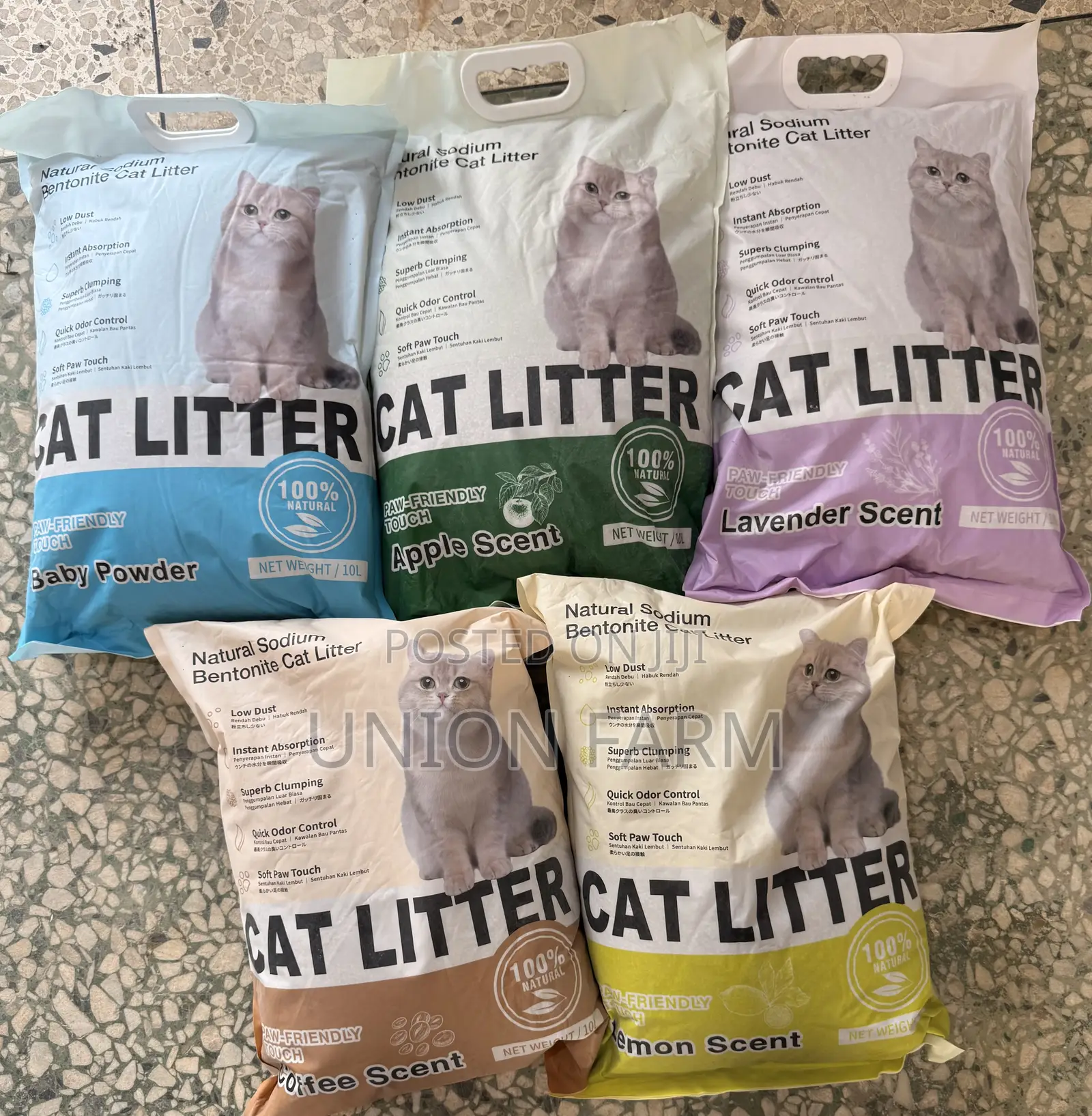 Bentonite Litter Sand