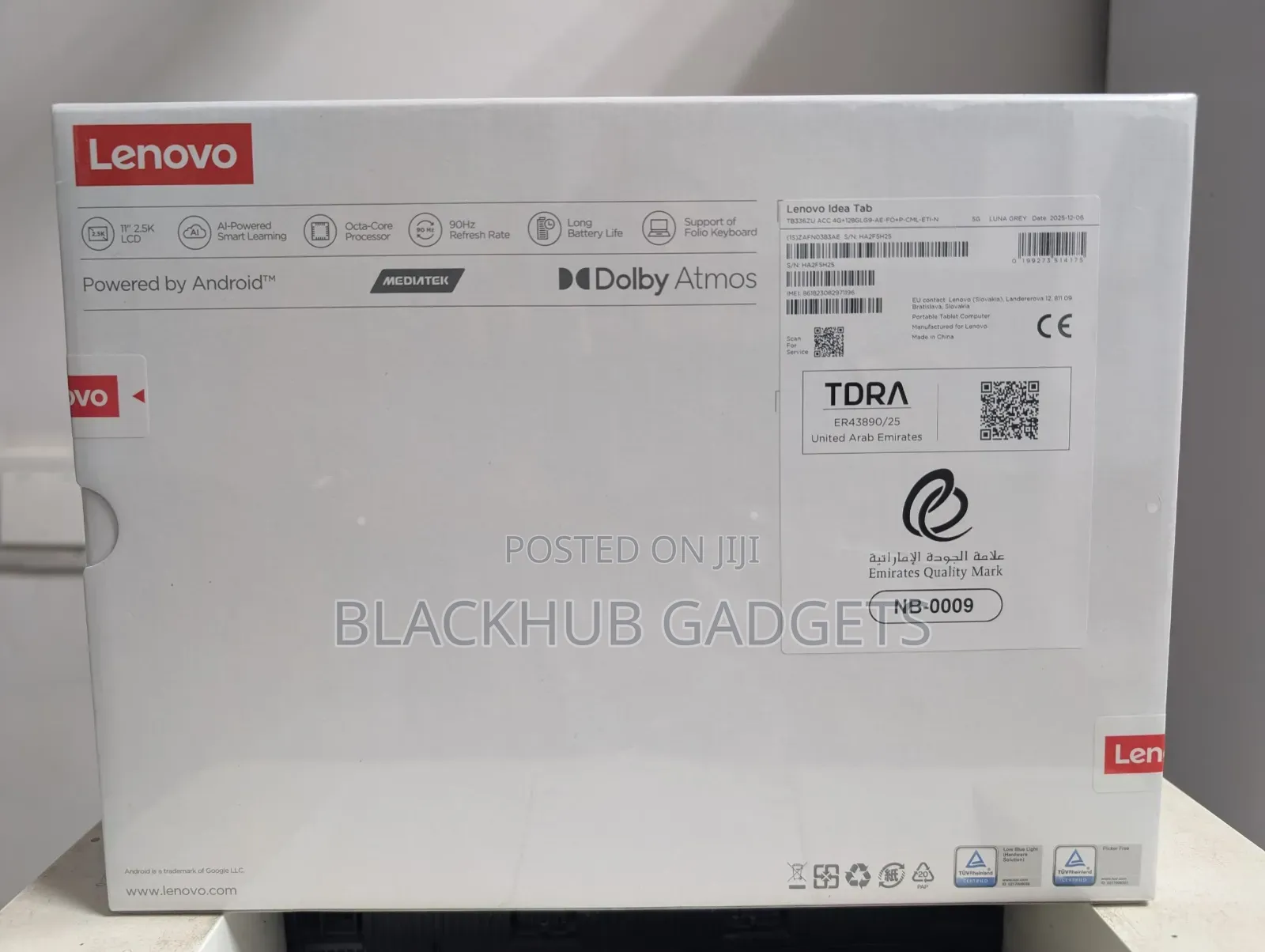 New Lenovo Idea Tab 128 GB
