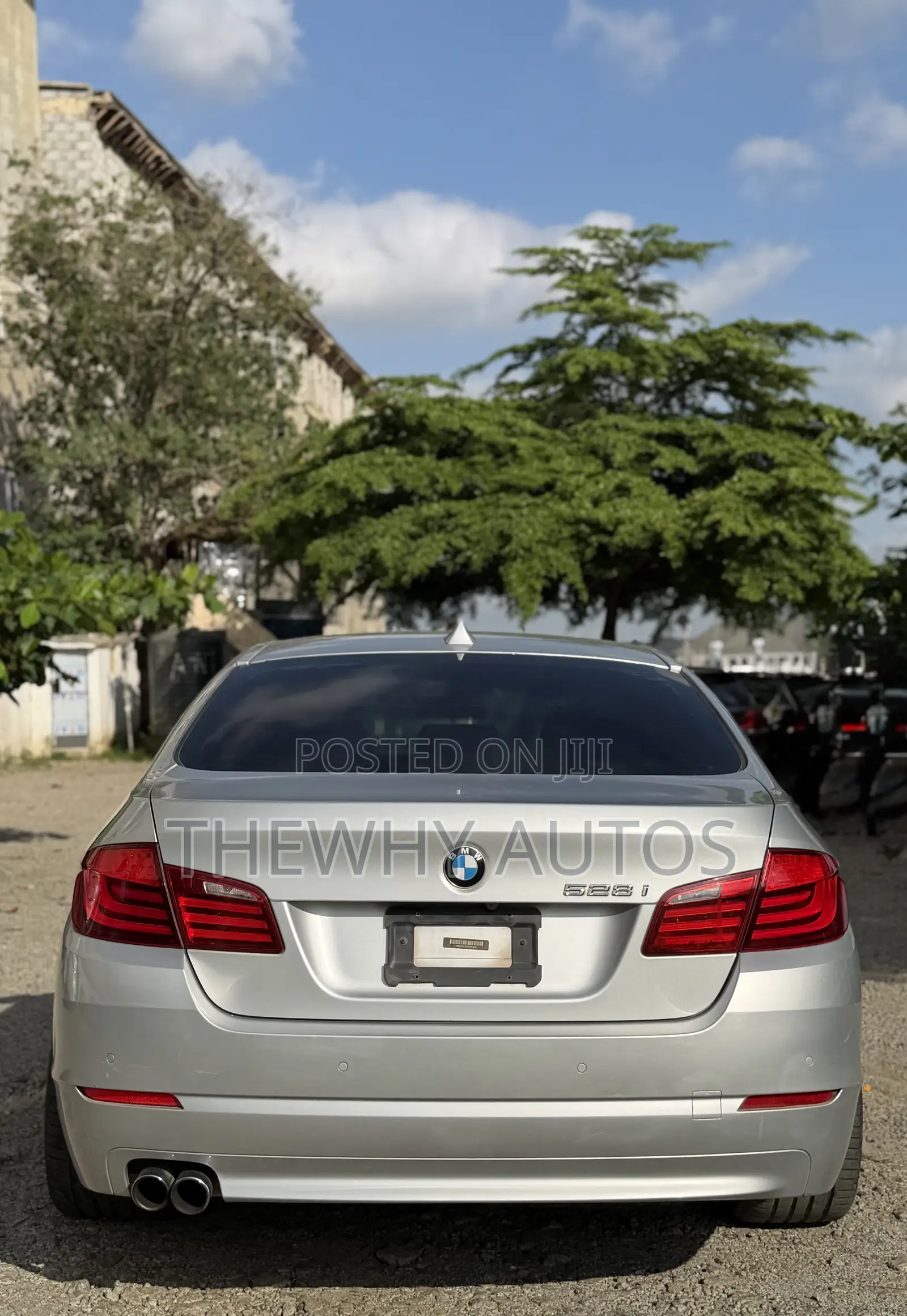BMW 528i 2012 Silver