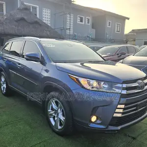 Toyota Highlander Limited 4x4 V6 (3.5L 6cyl 8A) 2017 Blue