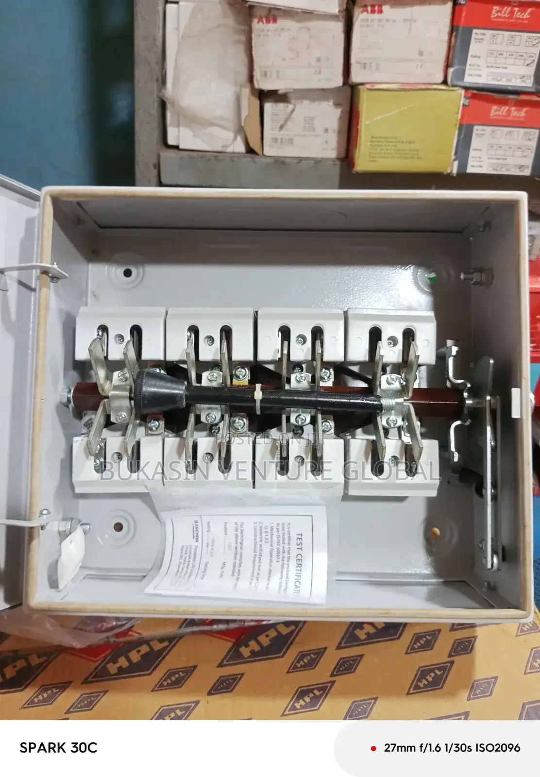 100amps Manual Changeover Panasonic Available in Any Size