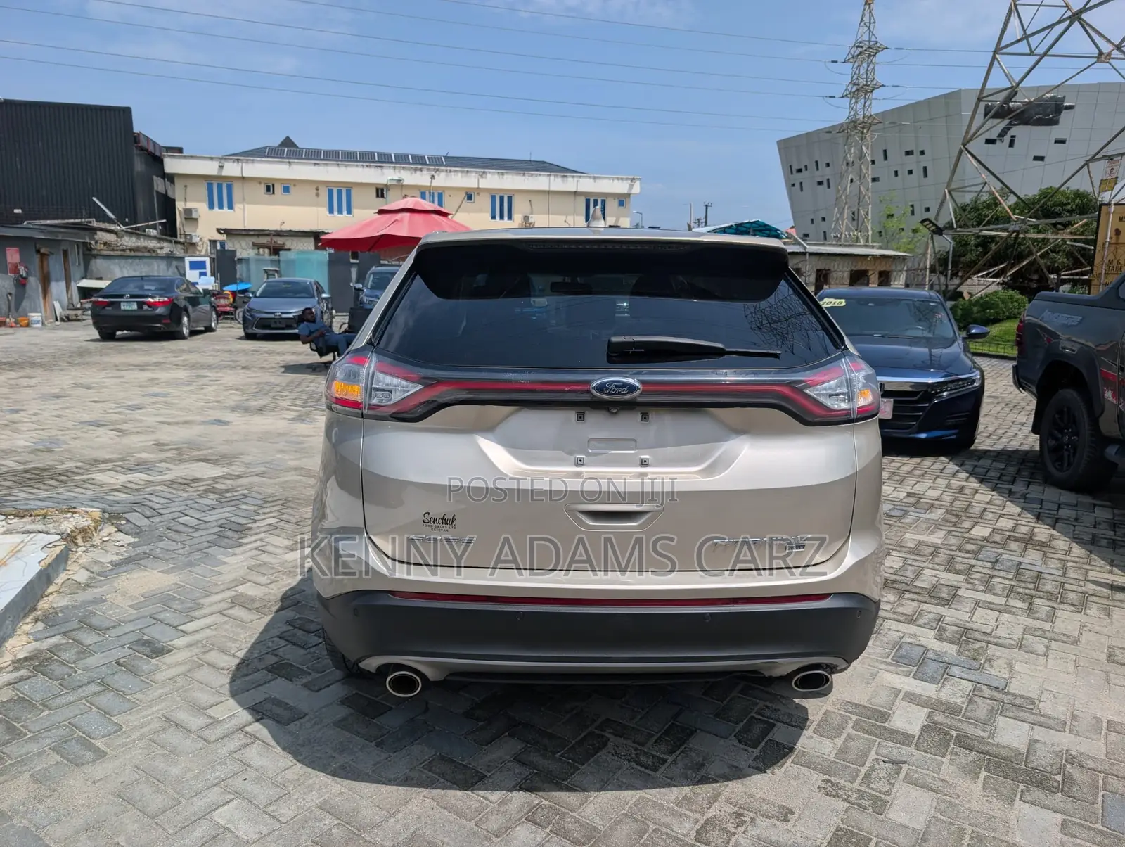 Ford Edge Titanium AWD 2018 Gold