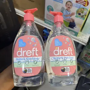 Original Dreft Baby Bottle Dish Soap Wash – Safe Bottle Cleaner