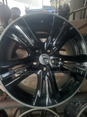 18rim for Lexus Rx Chrome and Black