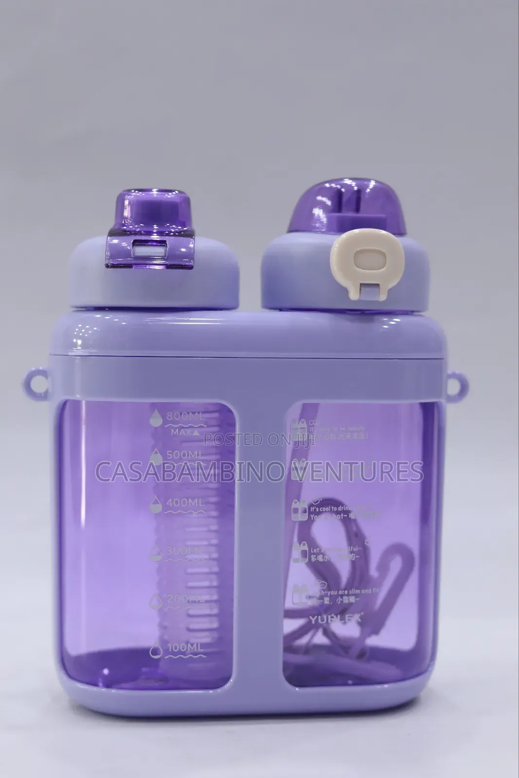 2 in 1 Water Bottle