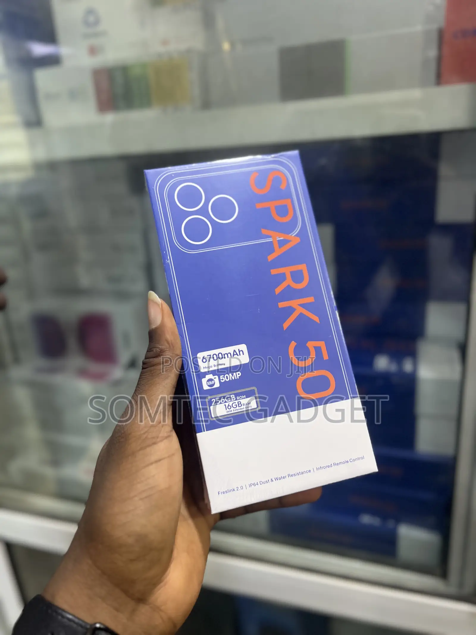 New Tecno Spark 50 128 GB Black