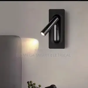 LED Ambient Reading Light Adjustable Recessed Wall Light Wide Voltage