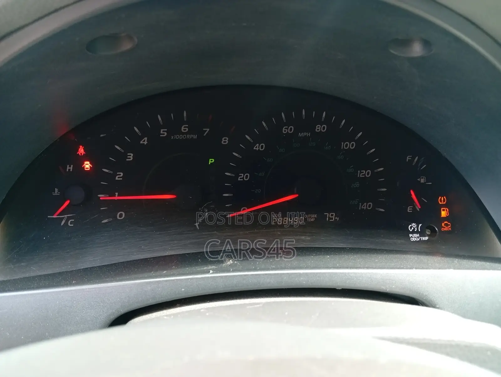 Toyota Camry 2007 Red