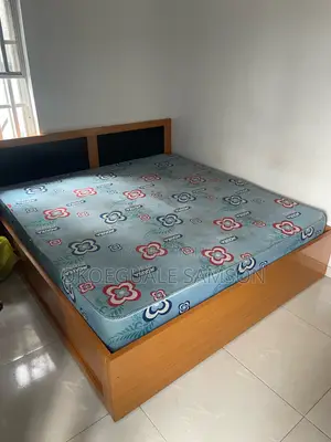 6 by 6 Bedframe and Mattress