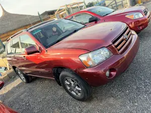 Toyota Highlander V6 2006 Red