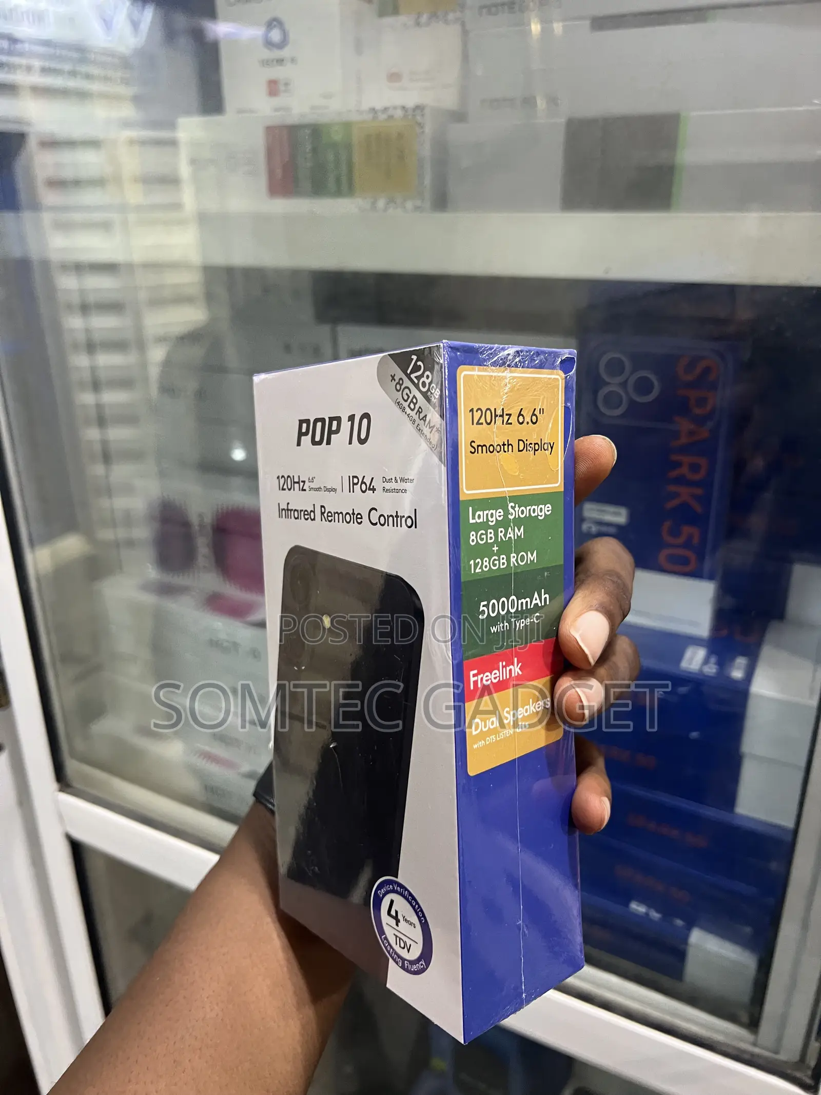New Tecno Pop 10 128 GB