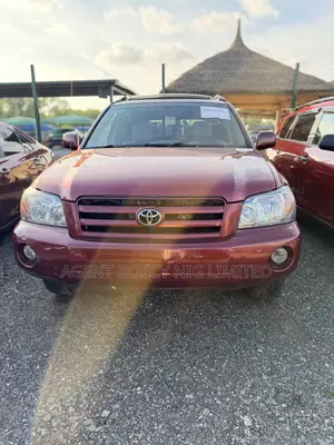 Toyota Highlander V6 2006 Red