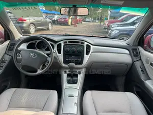 Toyota Highlander V6 2006 Red