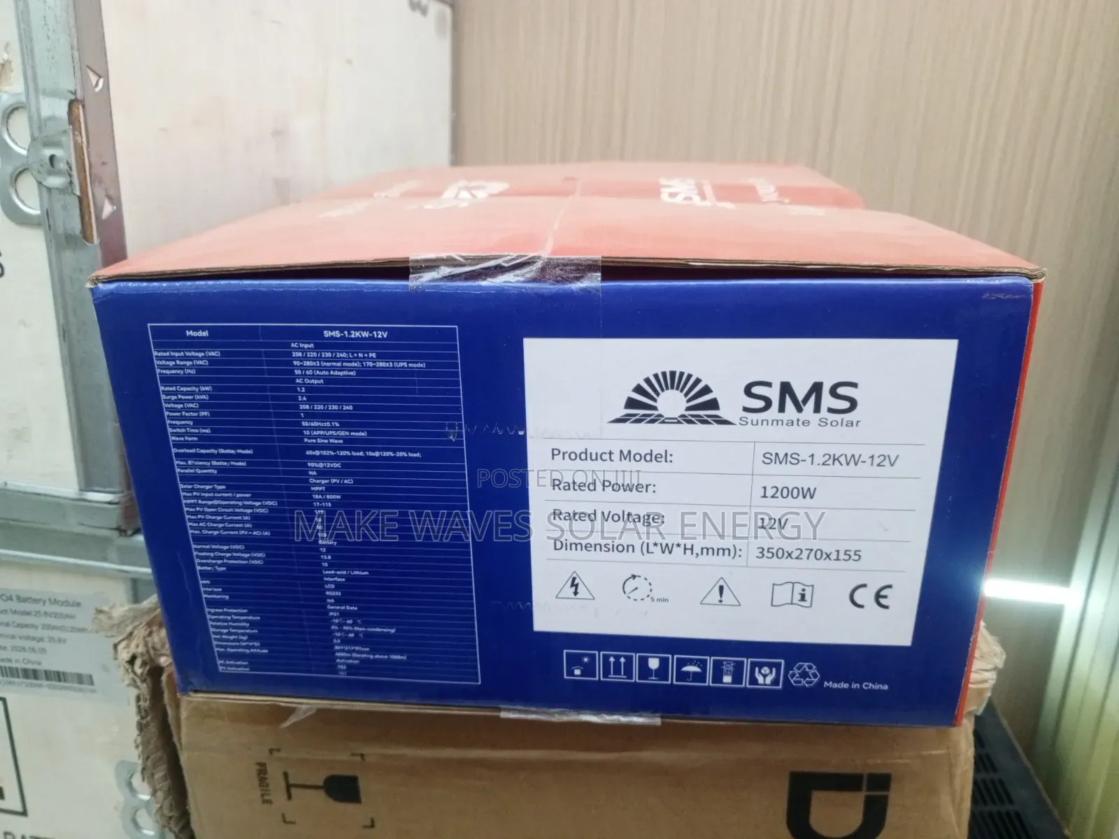 1.2kva 12v SMS Hybrid Inverter