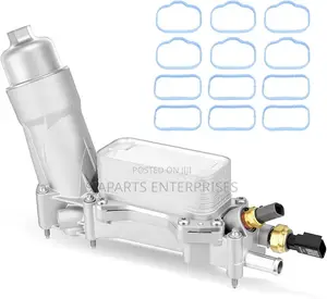 Engine Oil Filter Housing With Oil Cooler for Dodge, Jeep, Chrysler V6