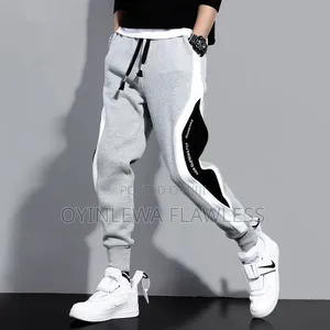 Casual Breathable Drawstring Sport Joggers
