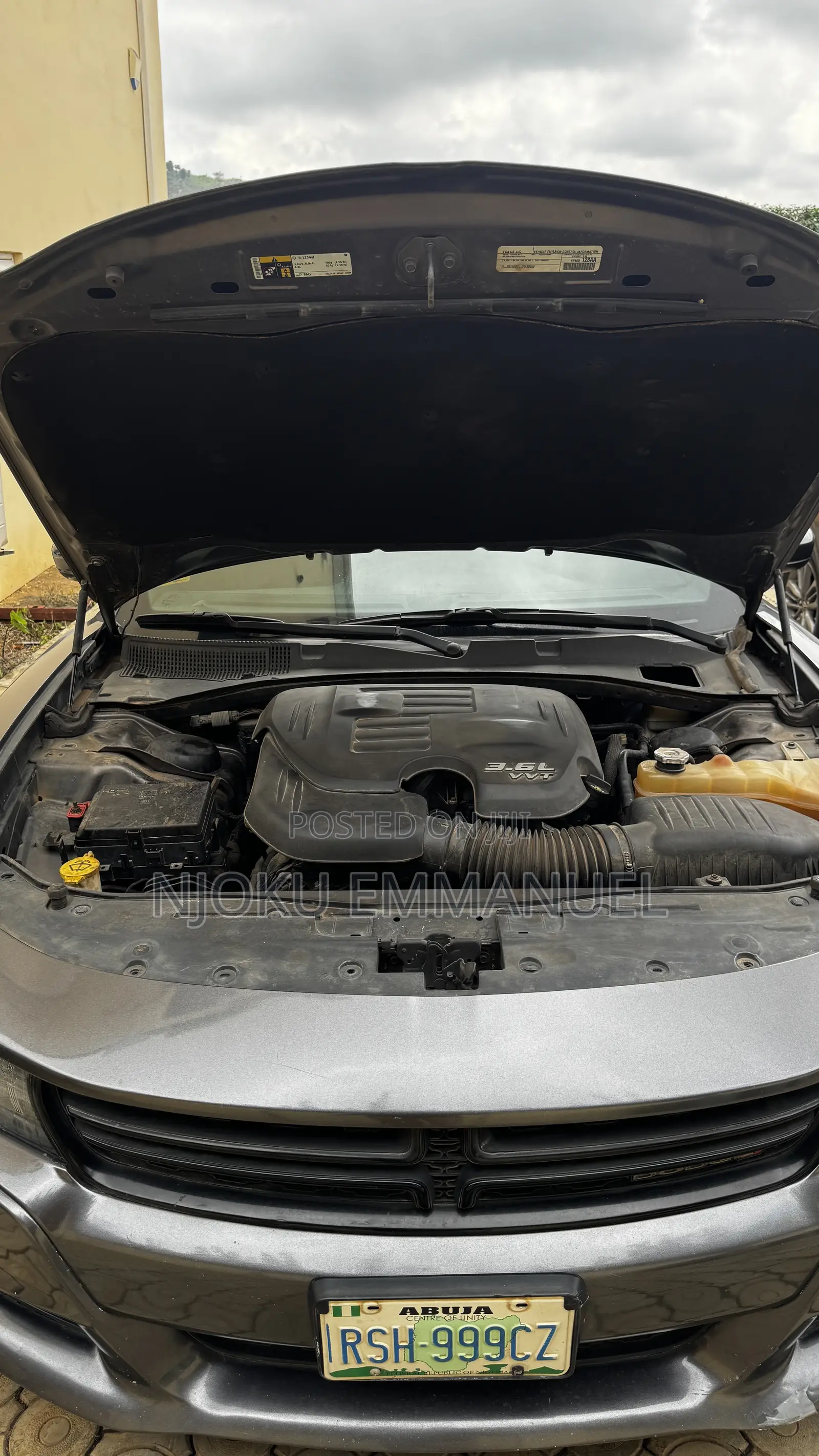 Dodge Charger SXT AWD 2016 Gray