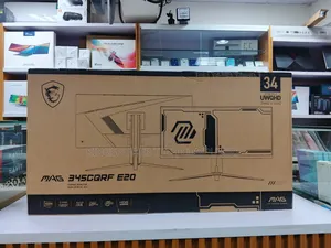 Msi Mag 345cqrf E20 Curved Gaming Monitor