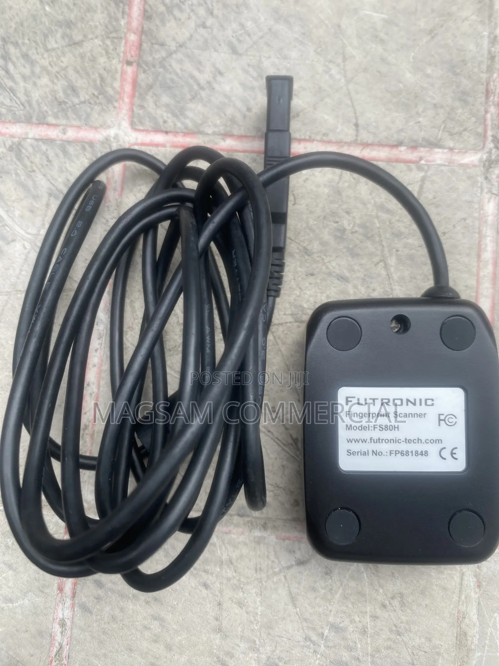 Futronic's FS80H USB2.0 Fingerprint Scanner