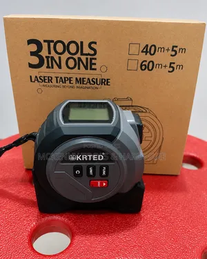 KRTED 3-in-1 Laser Tape Measure, A