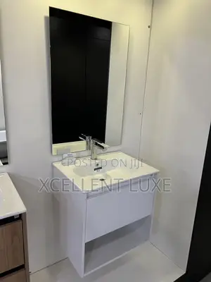 Roca Tura Vanity Wash Hand Cabinet With Open Lower Shelf