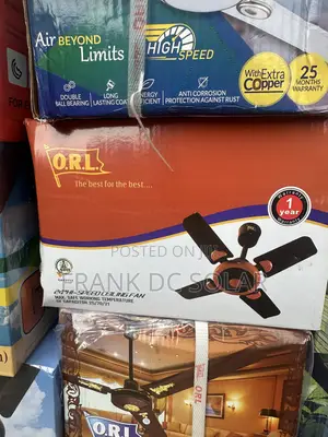 Orl Ceiling Fan Shortblade 24”