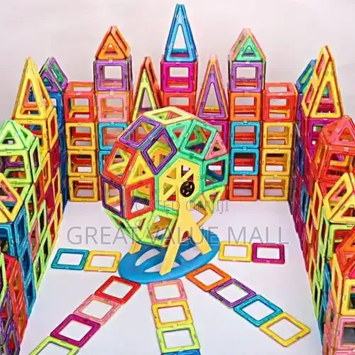 72pcs Magnetic Blocks for Children Designer Constructor Set Toys