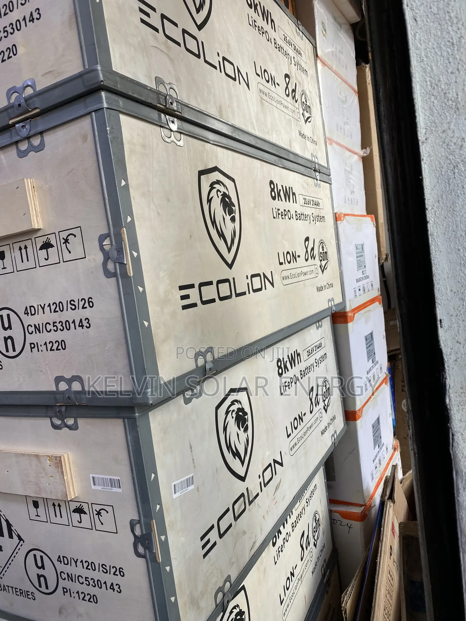 8kwh 24V Ecolion Lithium Ion Battery