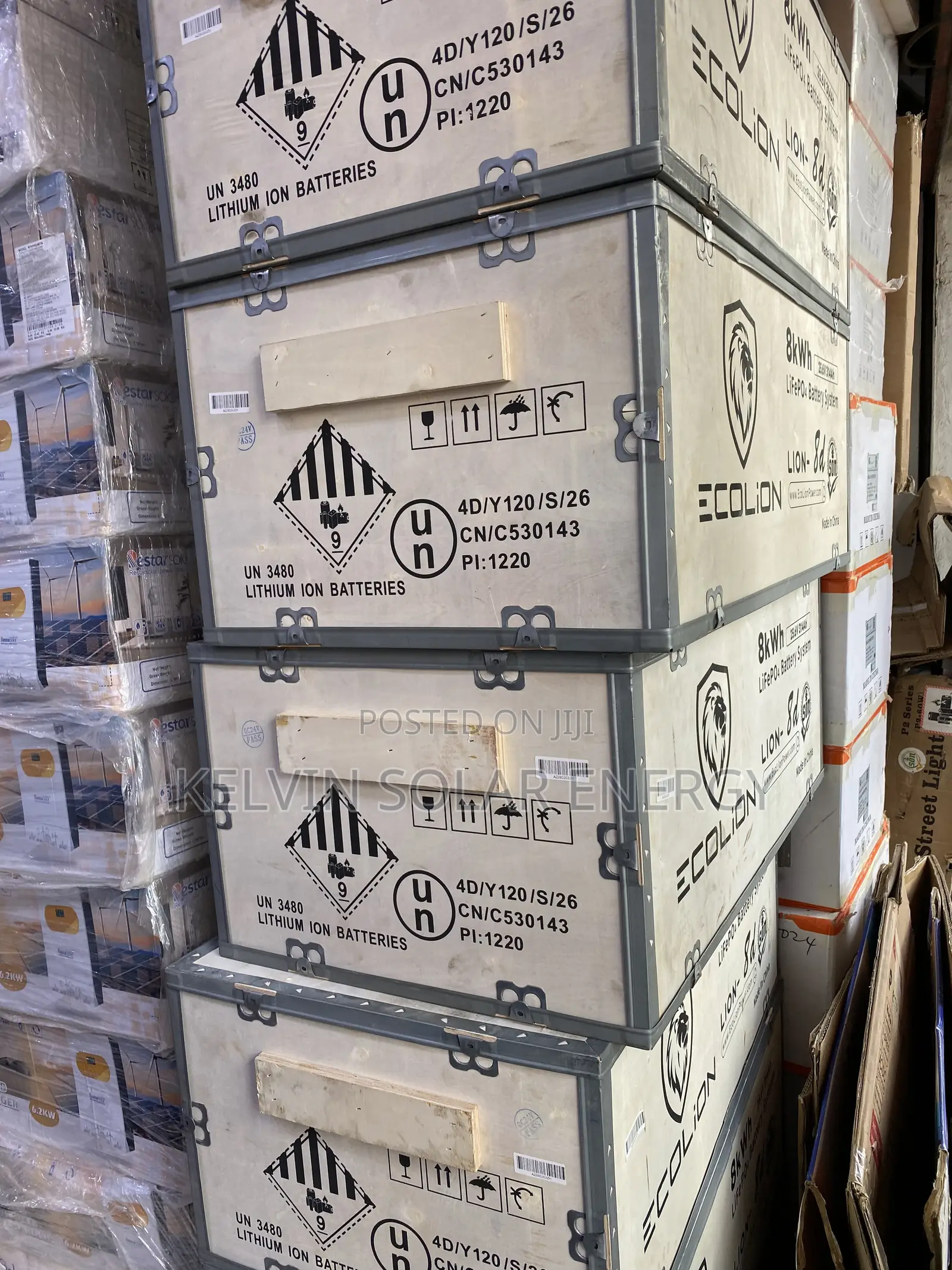 8kwh 24V Ecolion Lithium Ion Battery