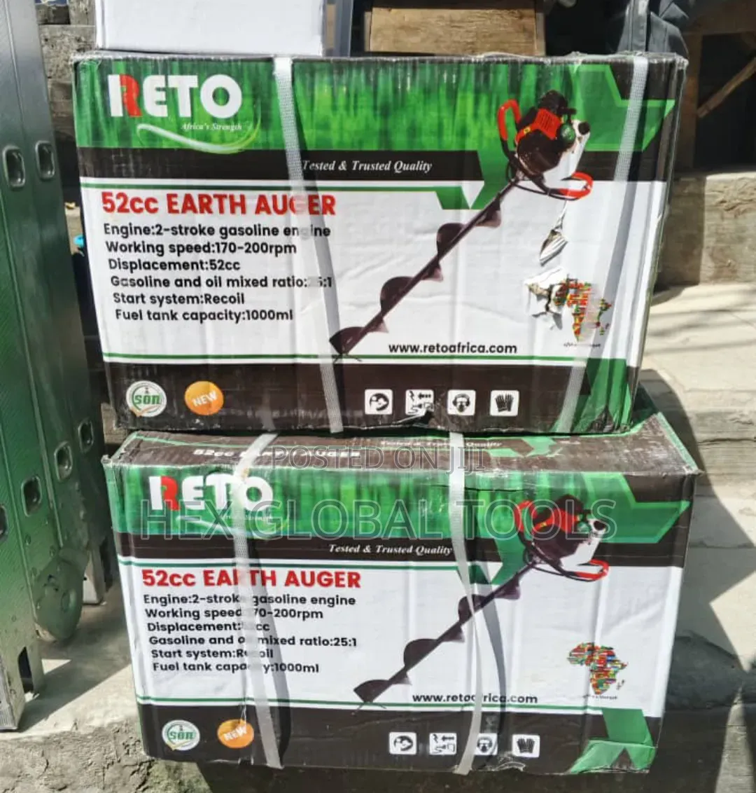 RETO 52cc Earth Auger