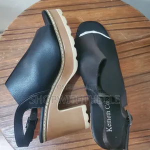 Black Ladies Sandals Size 41