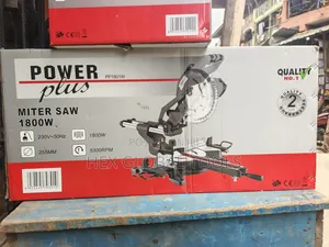 1800w Powerplus Come Along Aluminum Mitre Saw