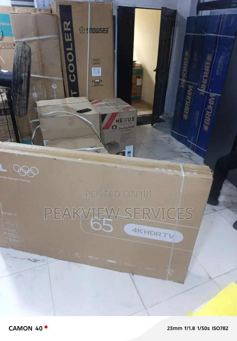 TCL 65 Inch Smart TV With AI Processor