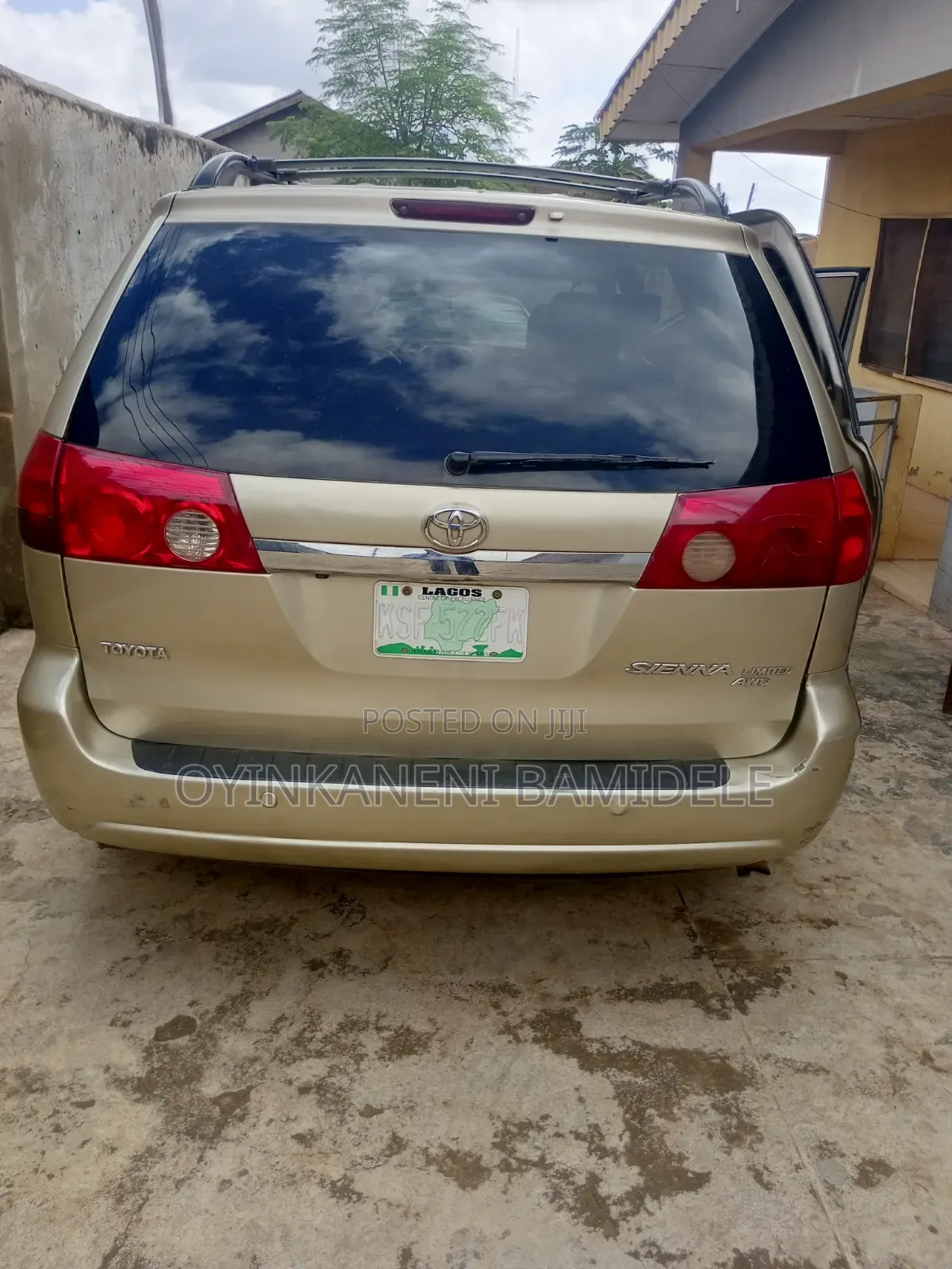 Toyota Sienna 2007 Gold