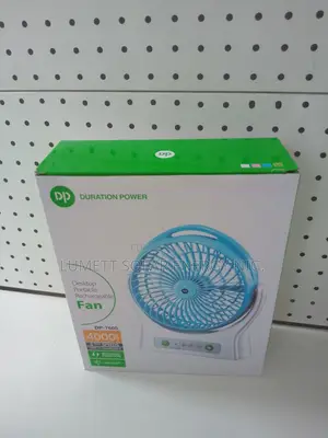 DP Desktop Portable Rechargable Fan -DP-7605