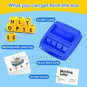 Interactive Educational Toy For,Teaching Word Recognition, Spelling