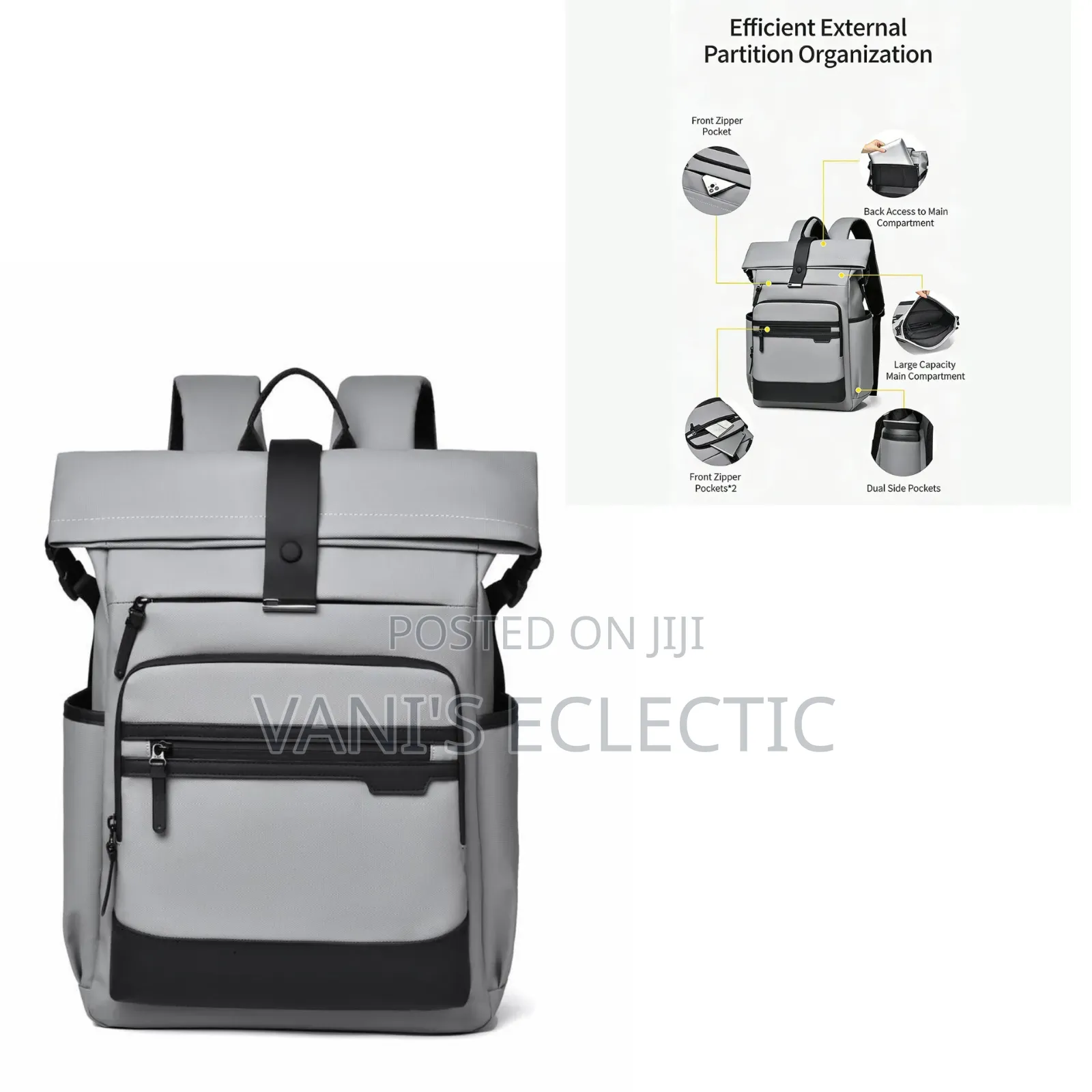 Phil Leather Backpack